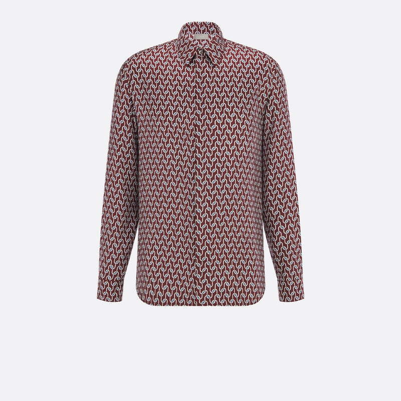 Shirt with Dior Entrelacé Motif