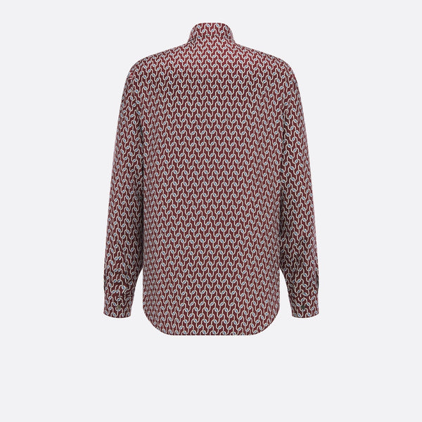 Shirt with Dior Entrelacé Motif