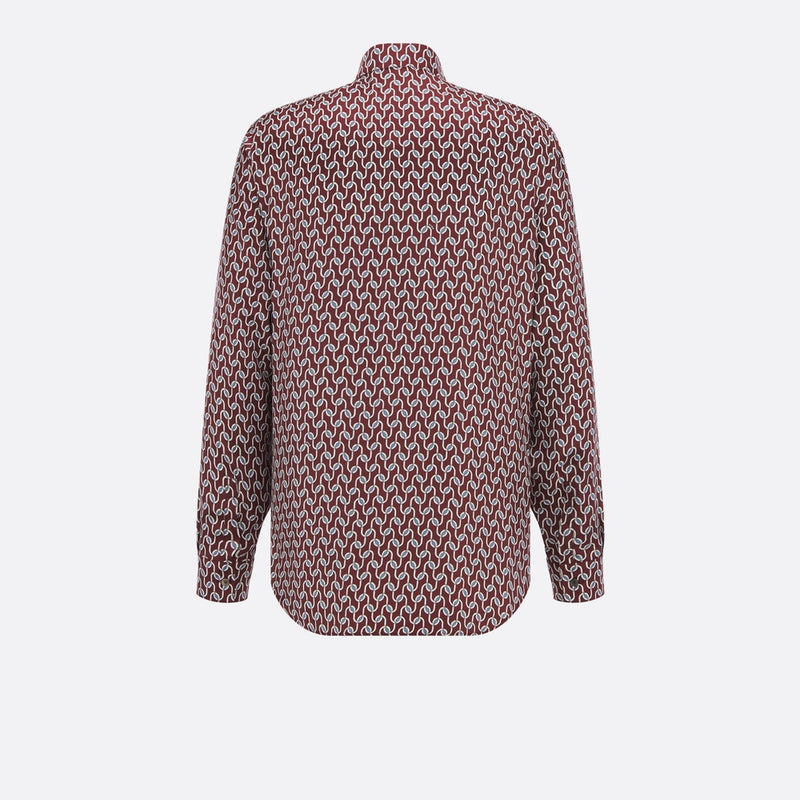 Shirt with Dior Entrelacé Motif