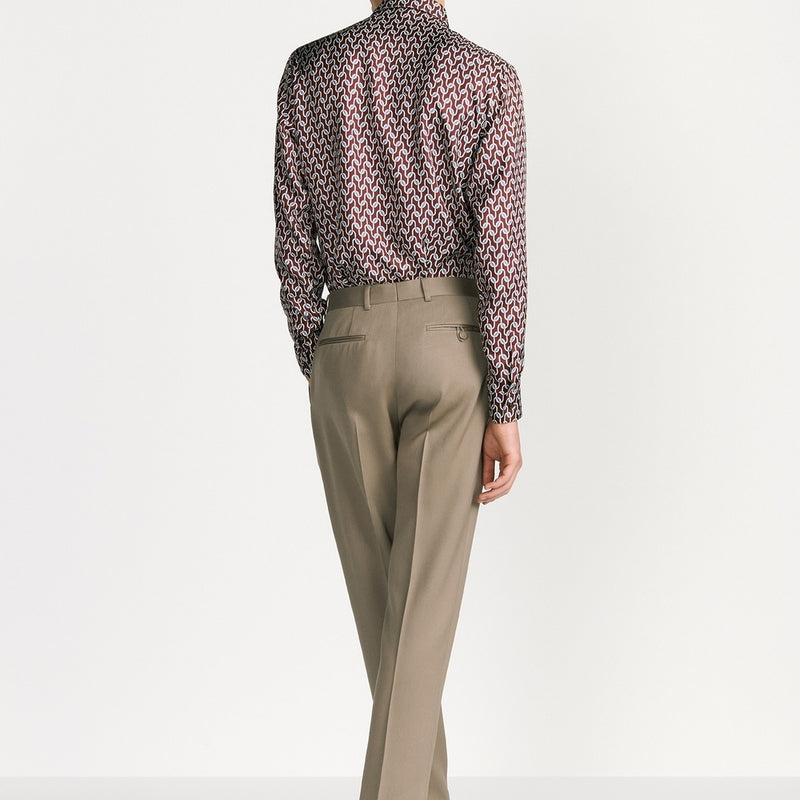 Shirt with Dior Entrelacé Motif