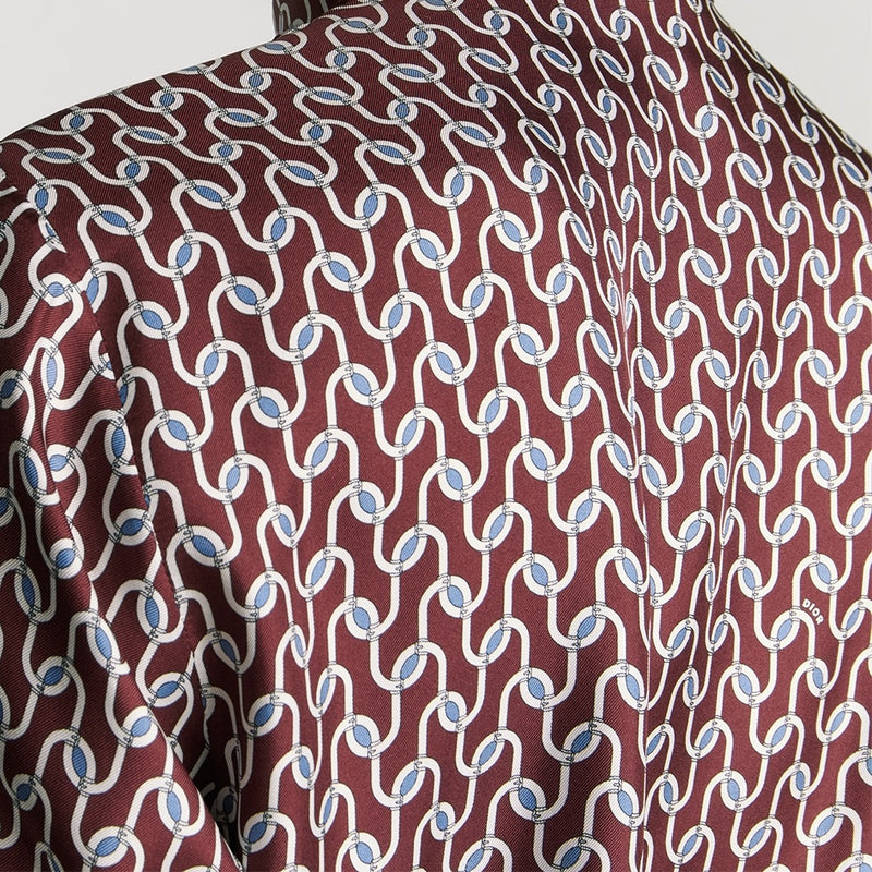 Shirt with Dior Entrelacé Motif