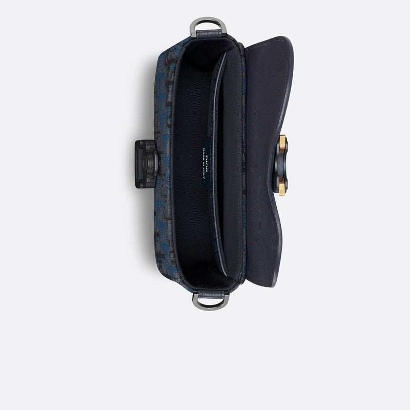 Mini Saddle Messenger Bag with Flap