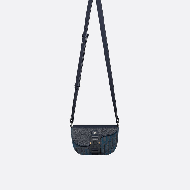 Mini Saddle Messenger Bag with Flap