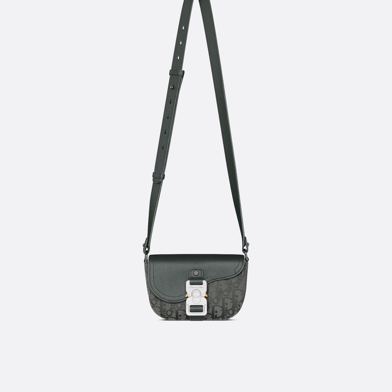 Mini Saddle Messenger Bag with Flap