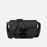 Mini Saddle Messenger Bag with Flap