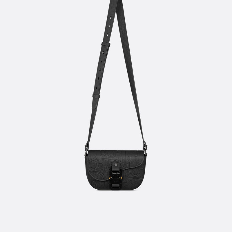 Mini Saddle Messenger Bag with Flap