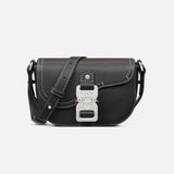 Mini Saddle Messenger Bag with Flap