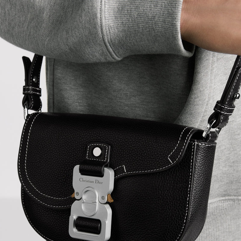 Mini Saddle Messenger Bag with Flap