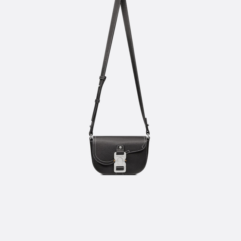 Mini Saddle Messenger Bag with Flap