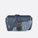 Mini Saddle Messenger Bag with Flap