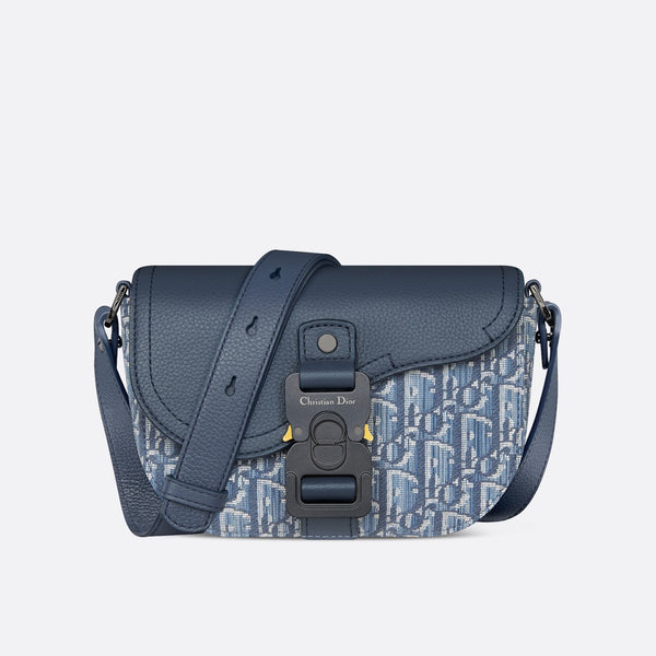 Mini Saddle Messenger Bag with Flap