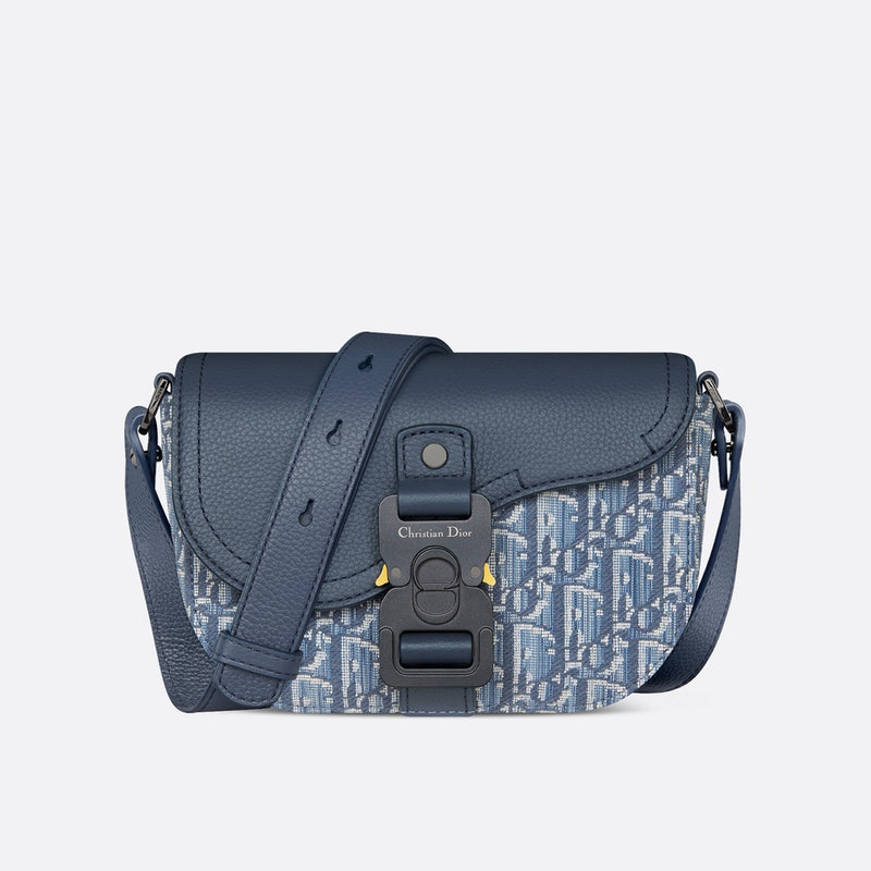 Mini Saddle Messenger Bag with Flap