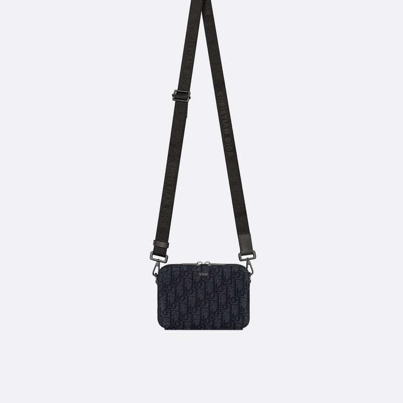 Zipped Pouch with Strap