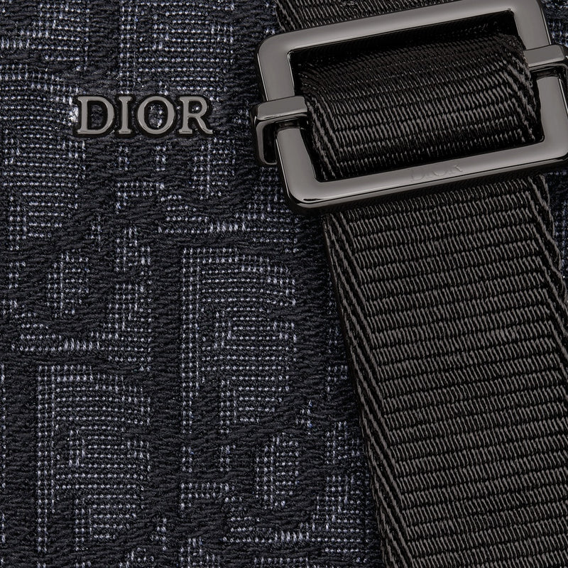 Zipped Pouch with Strap