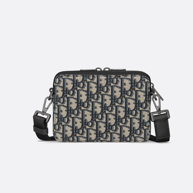 Zipped Pouch with Strap