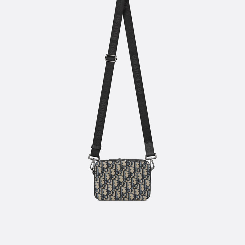 Zipped Pouch with Strap