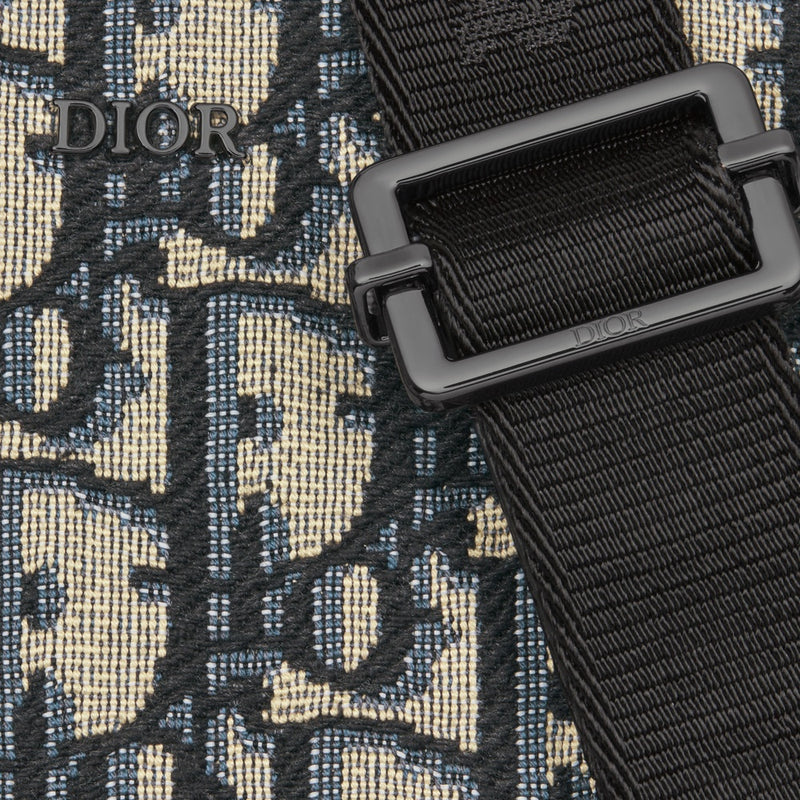 Zipped Pouch with Strap