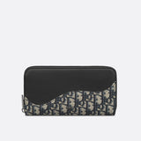 Saddle Long Zipped Wallet