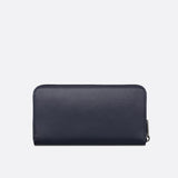 CD Icon Long Zipped Wallet