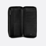 Long Vertical Zipped Wallet