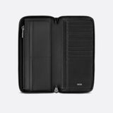 Vertical Long Zipped Wallet