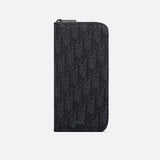 Long Vertical Zipped Wallet