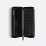 Long Vertical Zipped Wallet