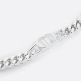 CD Icon Thin Chain Link Bracelet