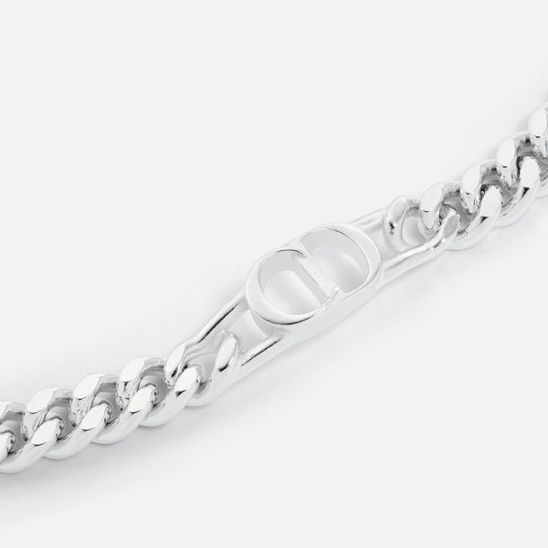 CD Icon Thin Chain Link Bracelet