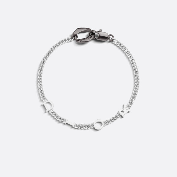 Dior Contrast Chain Link Bracelet
