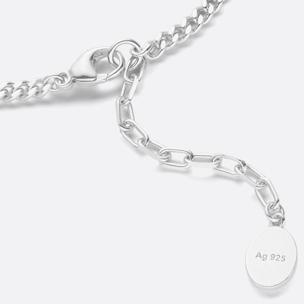 CD Icon Thin Chain Link Necklace