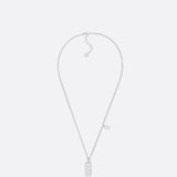 Cannage Plate Pendant Necklace