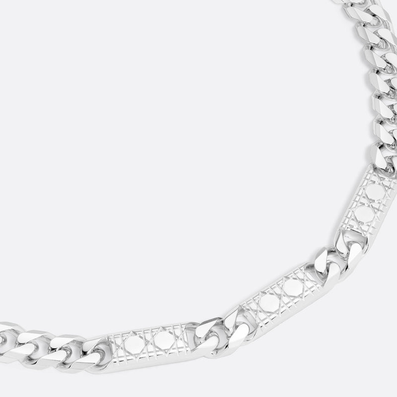 Cannage Chain Link Necklace