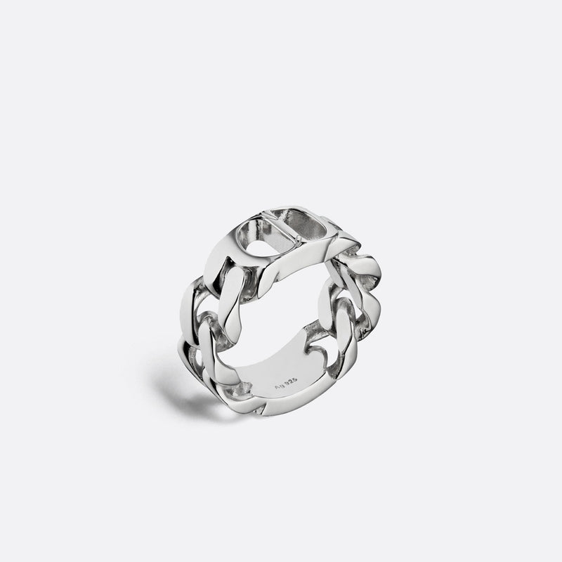 CD Icon Chain Link Ring