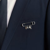 Knock on Wood Brooch