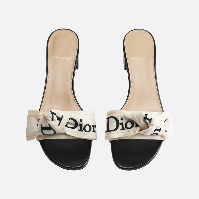 Dior J'Adior Block Heel Slide KDO708LEC_S900 – BORDER-GARA