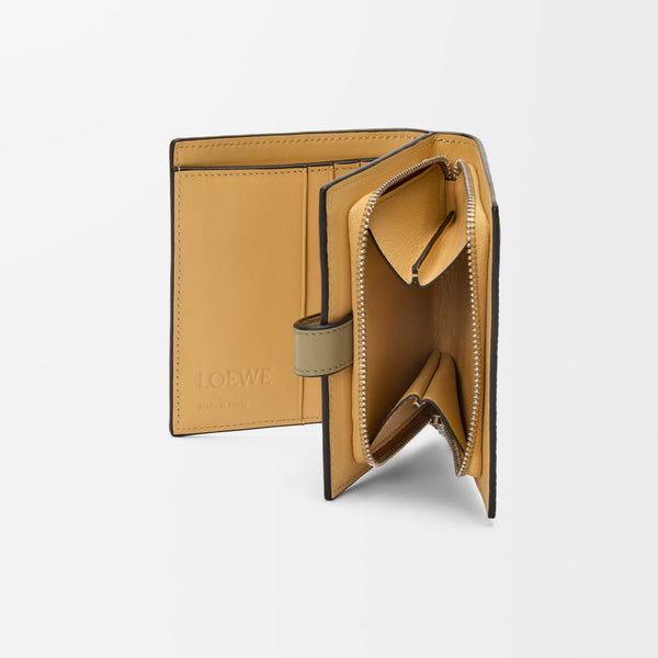 LOEWE Compact zip wallet in soft grained calfskin C660Z41X02-5666 ...