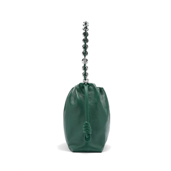 Large Flamenco purse in deerskin