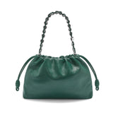 Large Flamenco purse in deerskin