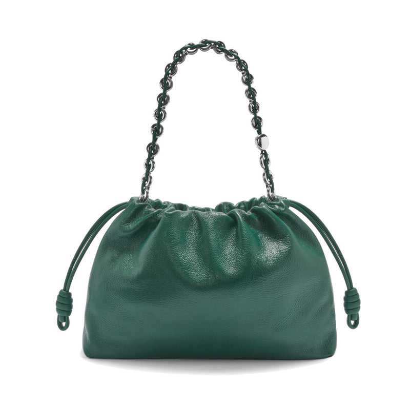 Large Flamenco purse in deerskin