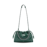 Large Flamenco purse in deerskin
