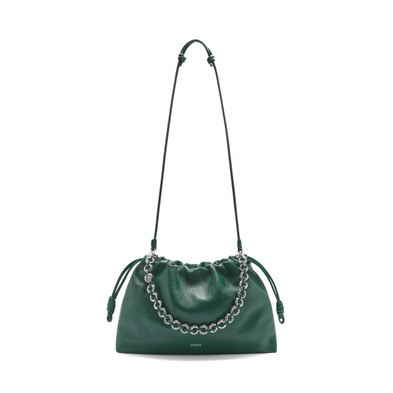 Large Flamenco purse in deerskin