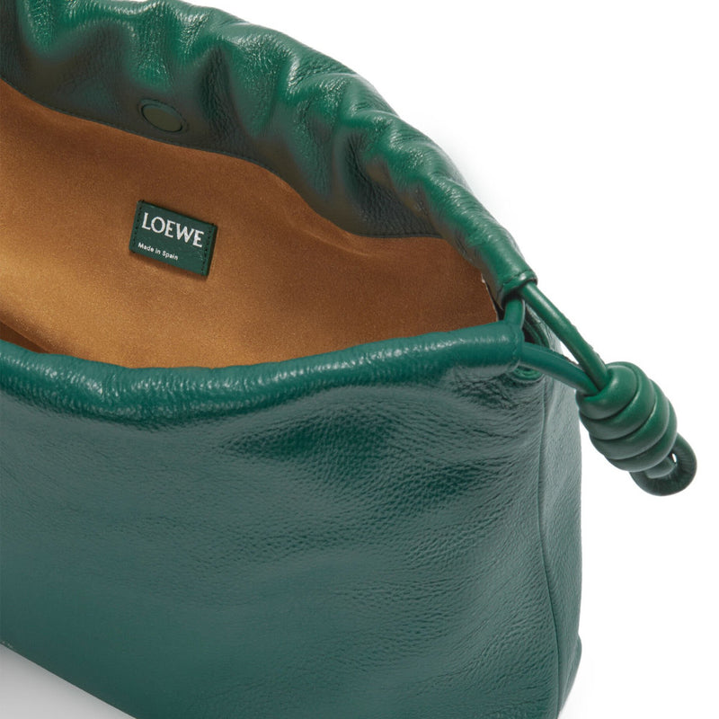 Large Flamenco purse in deerskin