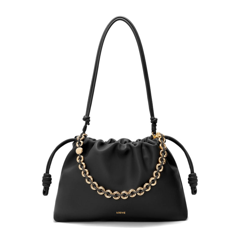 Large Flamenco purse in mellow nappa lambskin