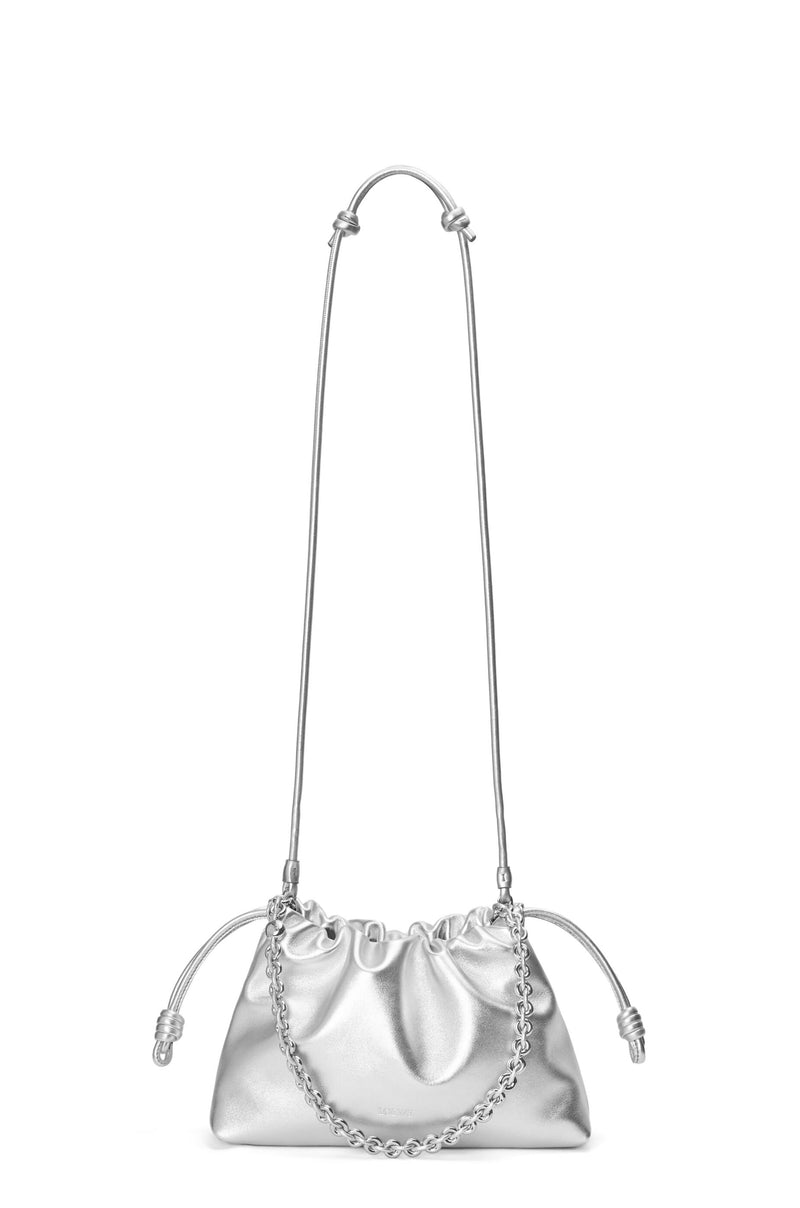 Medium Flamenco purse in laminated lambskin