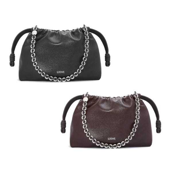 Medium Flamenco purse in deerskin