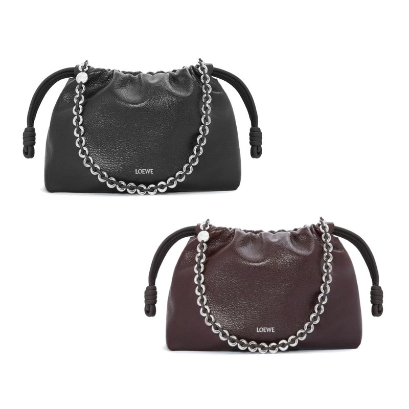 Medium Flamenco purse in deerskin