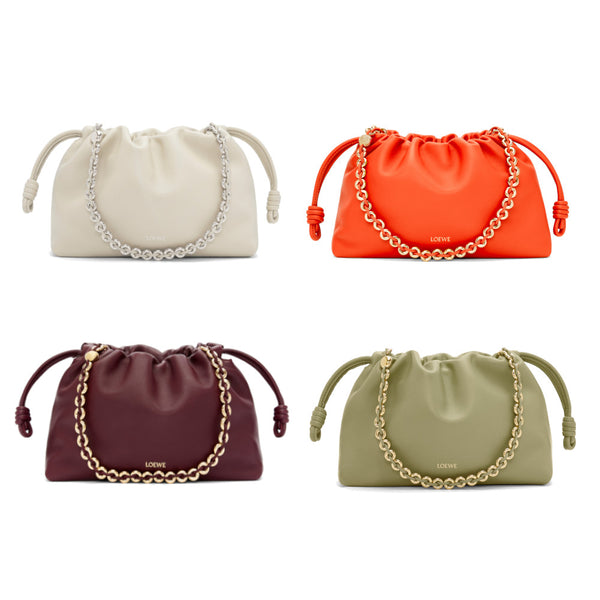 Medium Flamenco purse in mellow nappa lambskin
