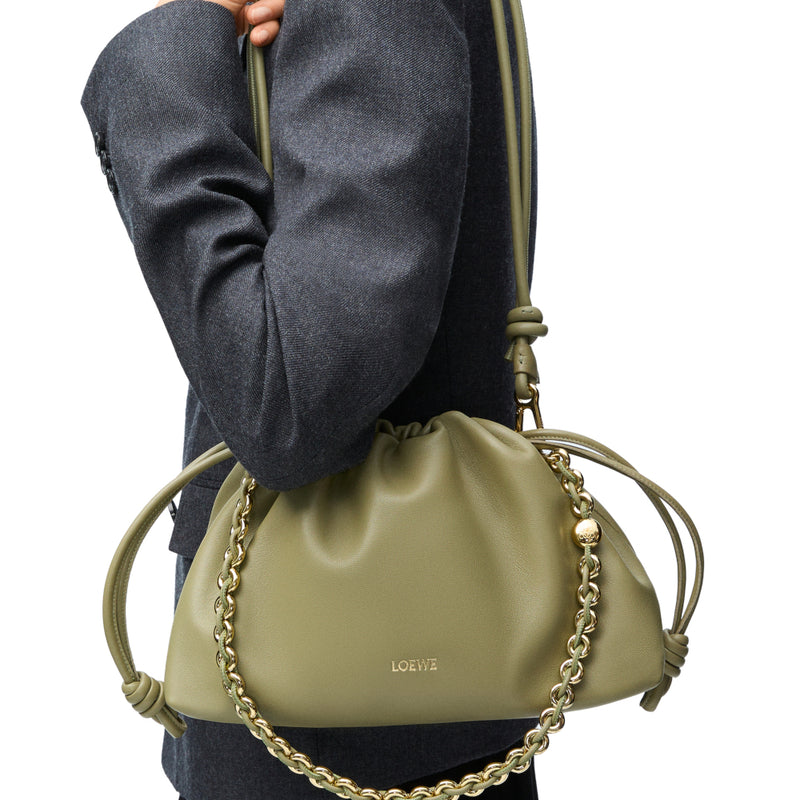 Medium Flamenco purse in mellow nappa lambskin