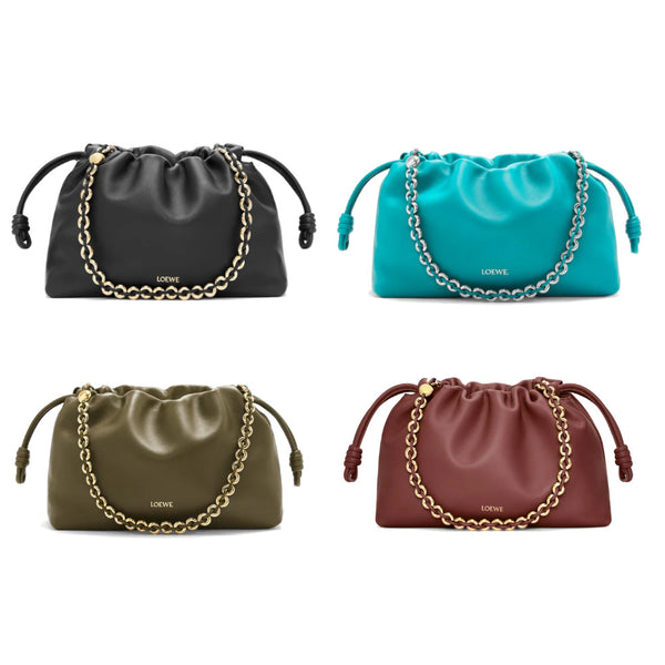 Medium Flamenco purse in mellow nappa lambskin